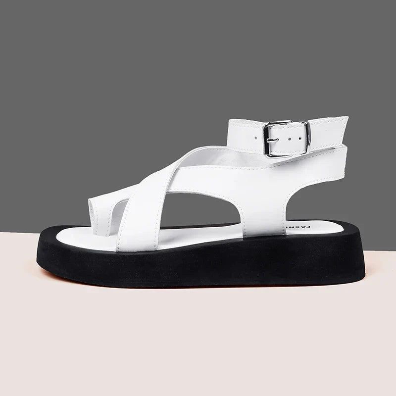 SERAH | Zomer Dames Sandalen – Leer & Ademend Design