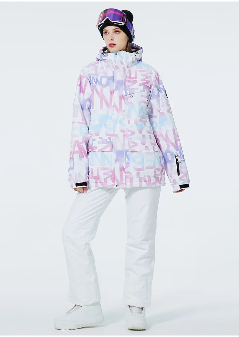 Wind & Waterdichte Ski Jas & Broek Set Voor Dames – Warm, Functioneel & Perfect Voor De Wintersport