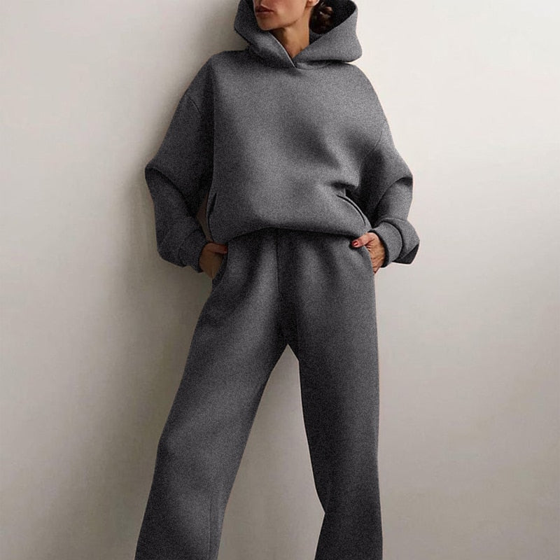 INÈS | Oversized Joggingset Voor Dames Met Relaxte Pasvorm – Comfortabel, Modieus & Veelzijdig