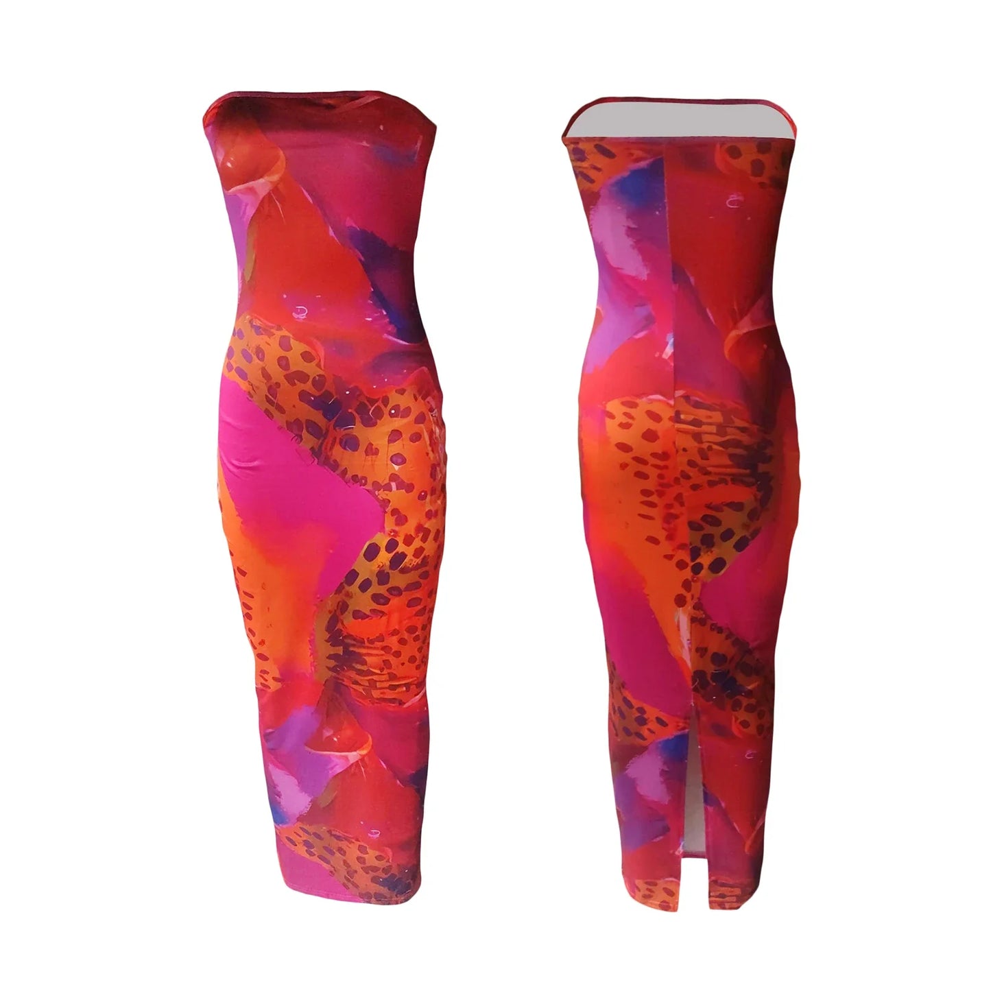 VIVIENNE | Tropische Maxi Jurk Voor Dames - Zomers & Elegant