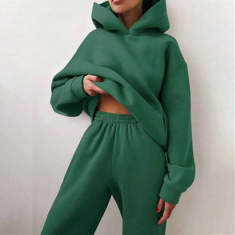 INÈS | Oversized Joggingset Voor Dames Met Relaxte Pasvorm – Comfortabel, Modieus & Veelzijdig