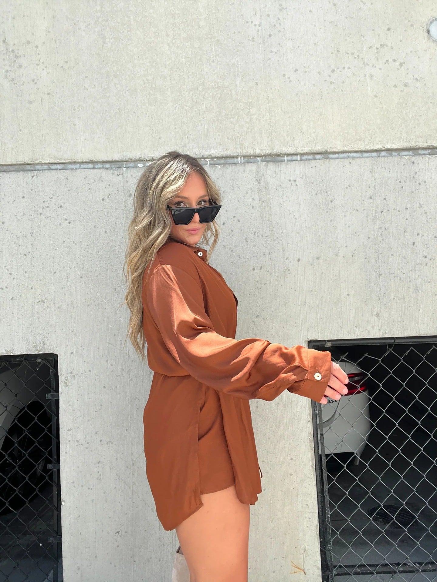 MAJA | Satin Blouse Suit - Stralend, Modieus & Comfortabel