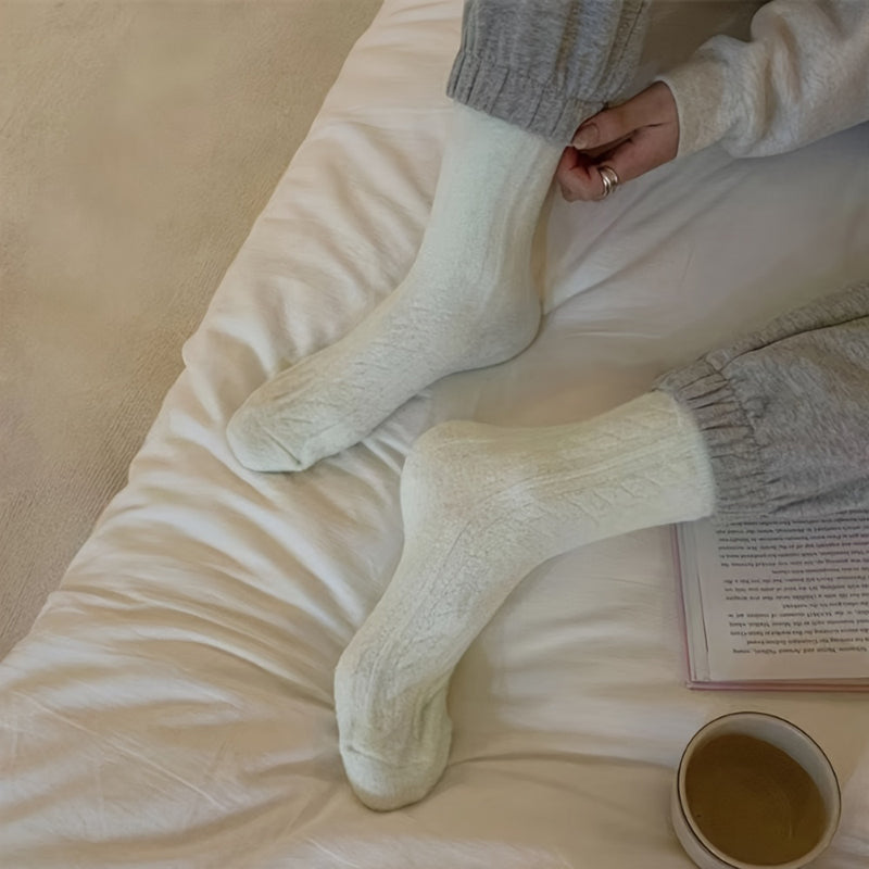 Warme Pluche Sokken – Zacht, Knus & Ideaal Voor Koude Dagen