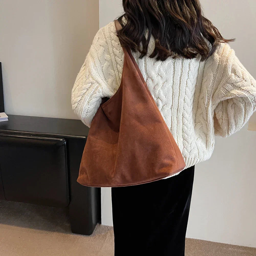 DALENNE | Suede Tote Tas Voor Dames - Comfort, Simpel Design & Stijlvol