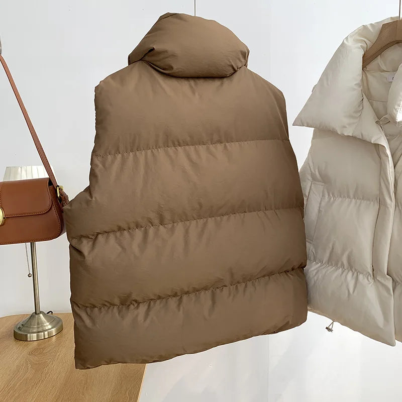JULIETTE | Warme Puffer Bodywarmer Voor Dames – Lichtgewicht, Comfortabel & Perfect Voor Herfst & Winter