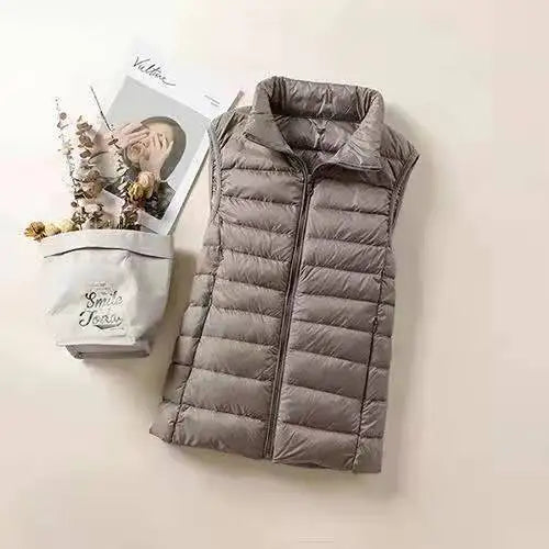MIREILLE | Lichte Gewatteerde Dames Bodywarmer – Winddicht, Getailleerd & Perfect Voor Tussenseizoenen