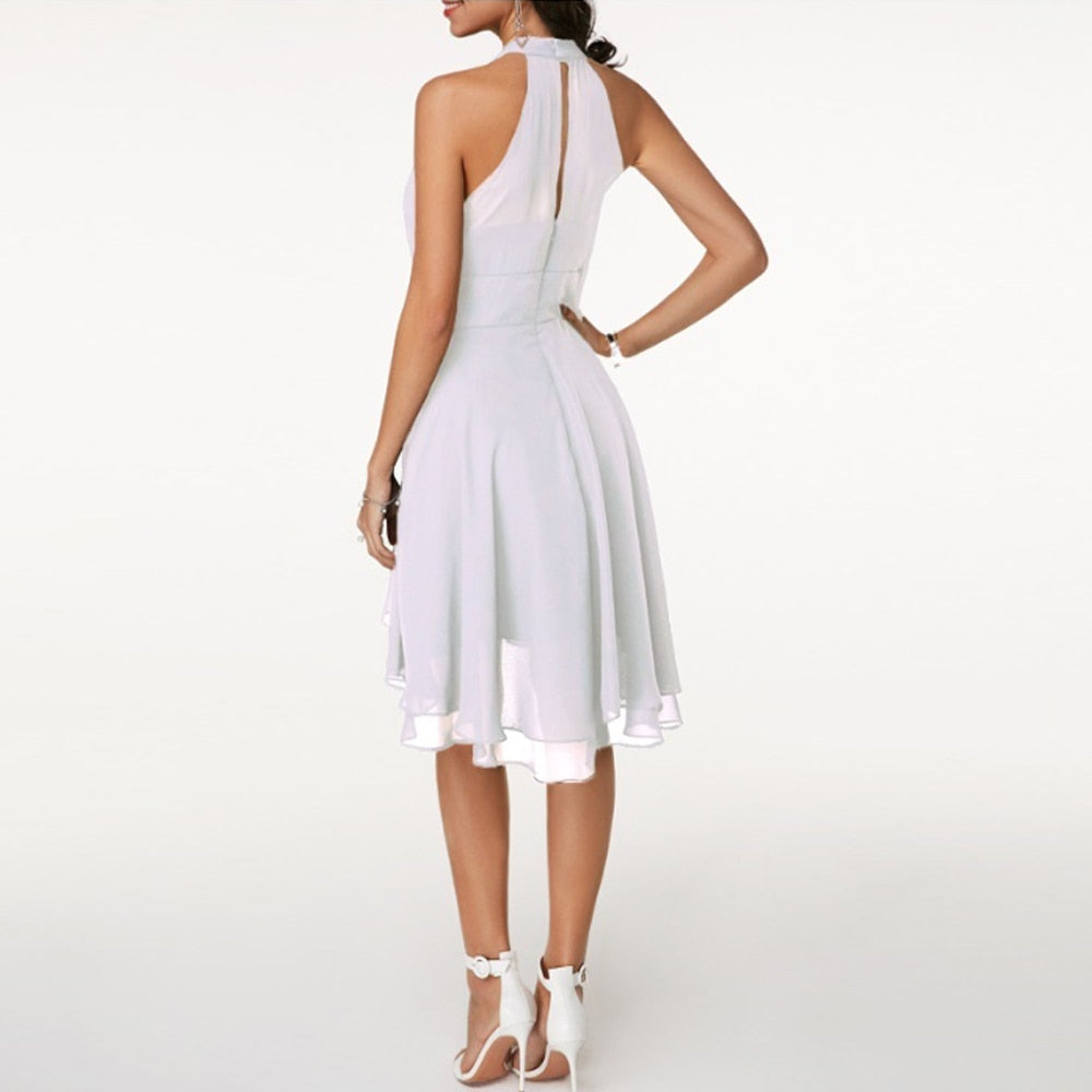 YSELLE | Elegante Jurk Voor Dames Met Gelaagde Ruches