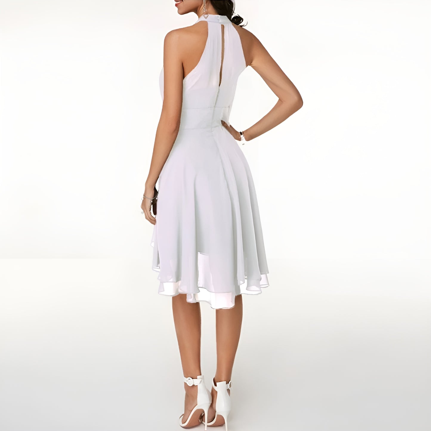 Winterjurk Met Ruches – Elegant, Warm & Perfect Voor Feestelijke Gelegenheden