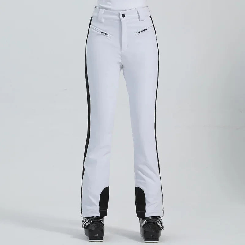 Wind & Waterdichte Dames Ski broek Met Stretch & Functionele Details – Warm, Comfortabel & Stijlvol Voor Wintersport