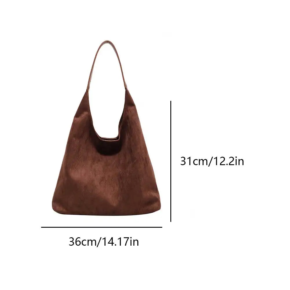 DALENNE | Suede Tote Tas Voor Dames - Comfort, Simpel Design & Stijlvol