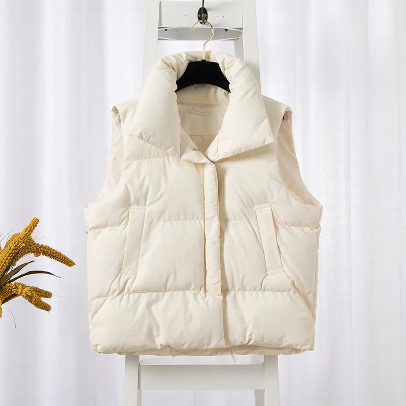 JULIETTE | Warme Puffer Bodywarmer Voor Dames – Lichtgewicht, Comfortabel & Perfect Voor Herfst & Winter