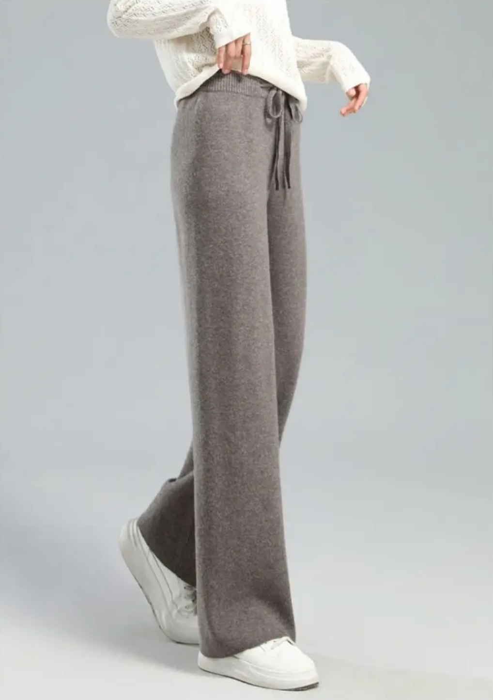 ALYA | Dun Gebreide Warme Damesbroek – Heerlijk Comfort Voor Herfst & Winter