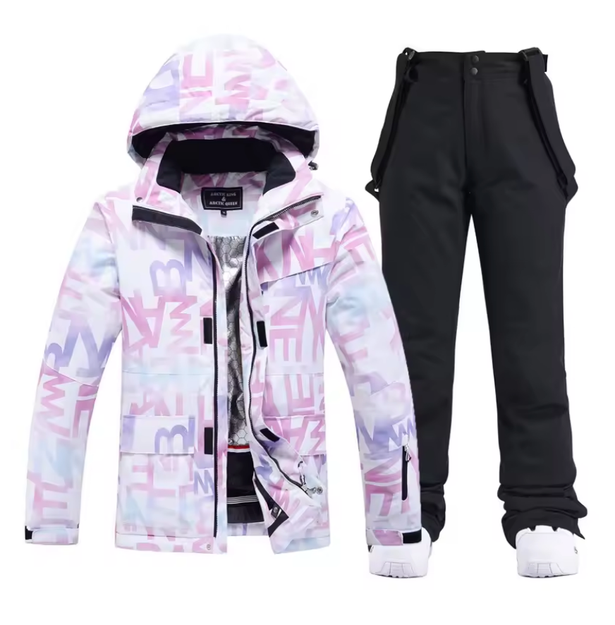 Wind & Waterdichte Ski Jas & Broek Set Voor Dames – Warm, Functioneel & Perfect Voor De Wintersport