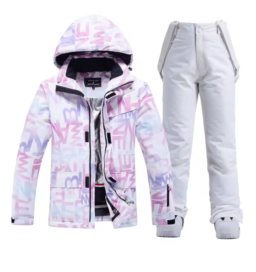 Wind & Waterdichte Ski Jas & Broek Set Voor Dames – Warm, Functioneel & Perfect Voor De Wintersport