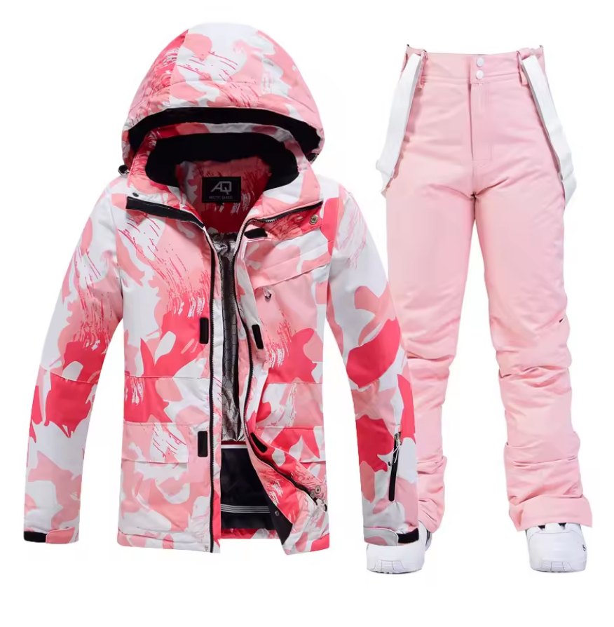Wind & Waterdichte Ski Jas & Broek Set Voor Dames – Warm, Functioneel & Perfect Voor De Wintersport