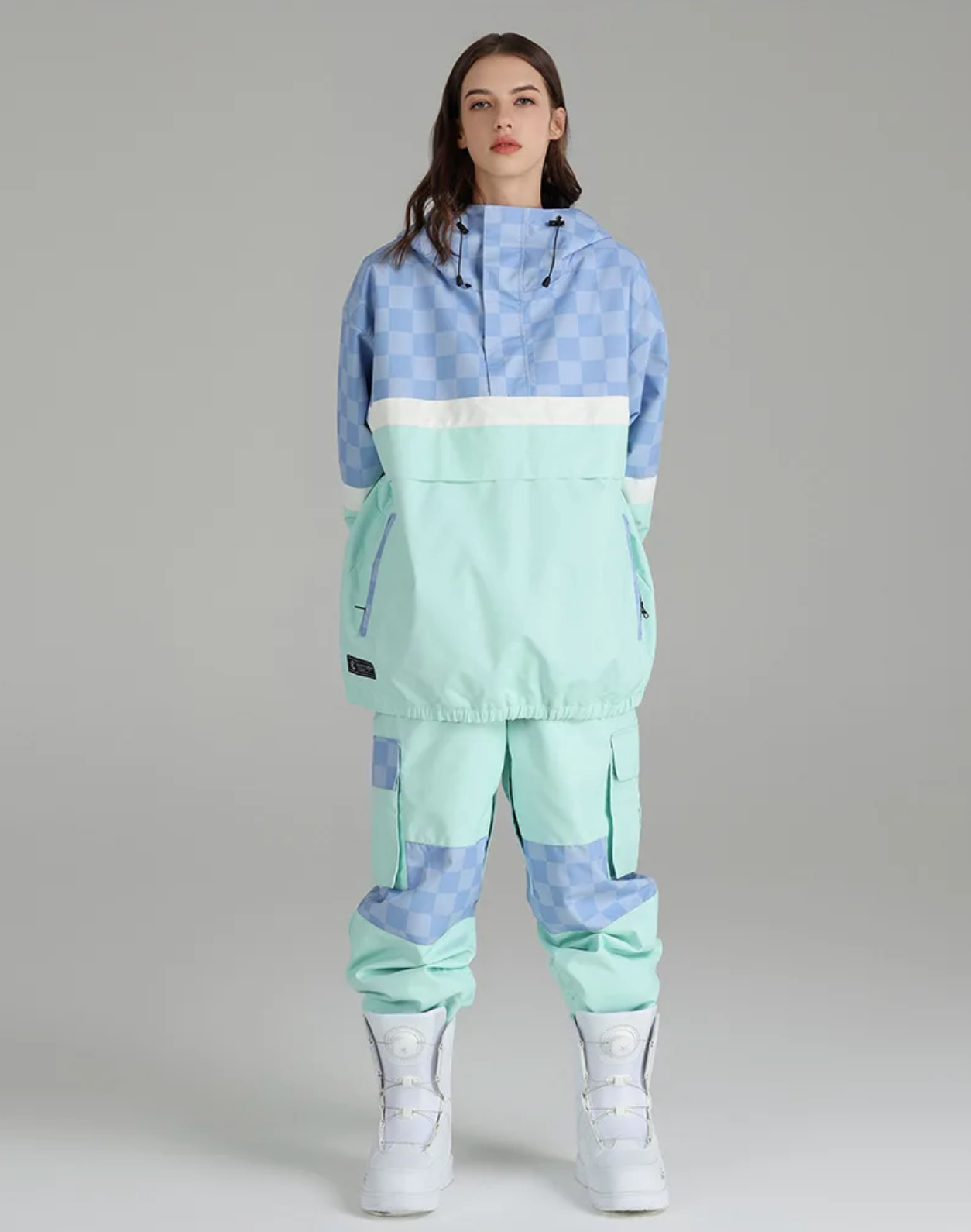 Dames Snowboard Kleding Set – Oversized, Waterdicht, Winddicht & Warm