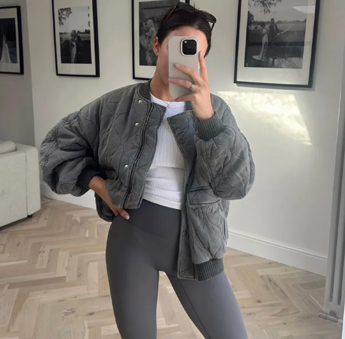 SENNA | Gewatteerde Oversized Tussenjas Voor Dames – Warm, Trendy & Perfect Voor Koele Dagen