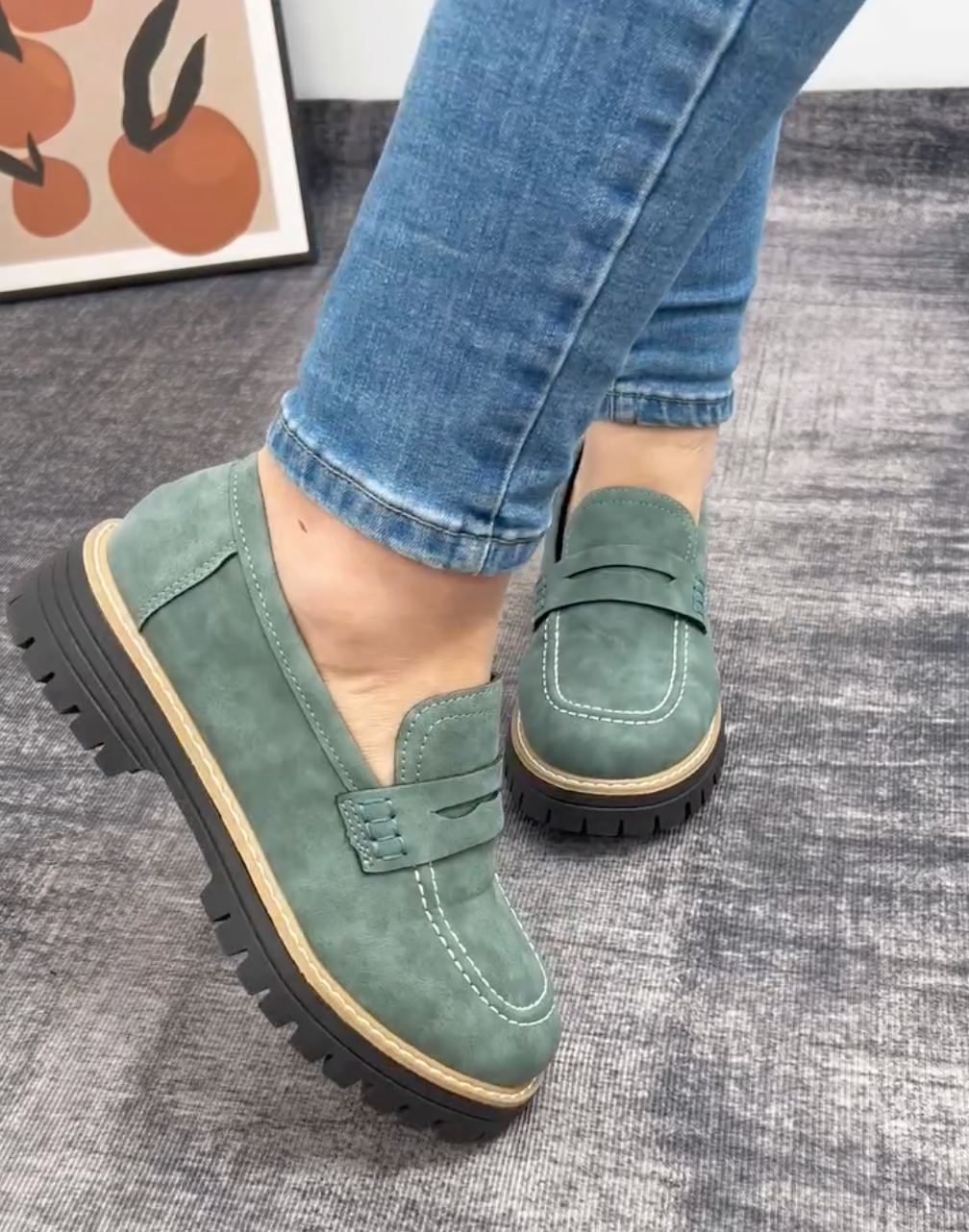 GRACE Platform Loafers - Stijlvol, Stevig en Supercomfortabel