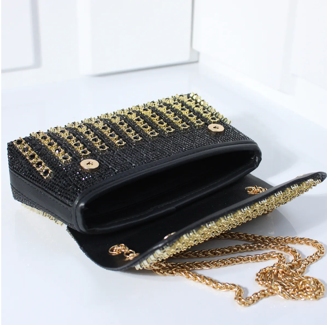 EVELYN | Diamond Clutch Bag