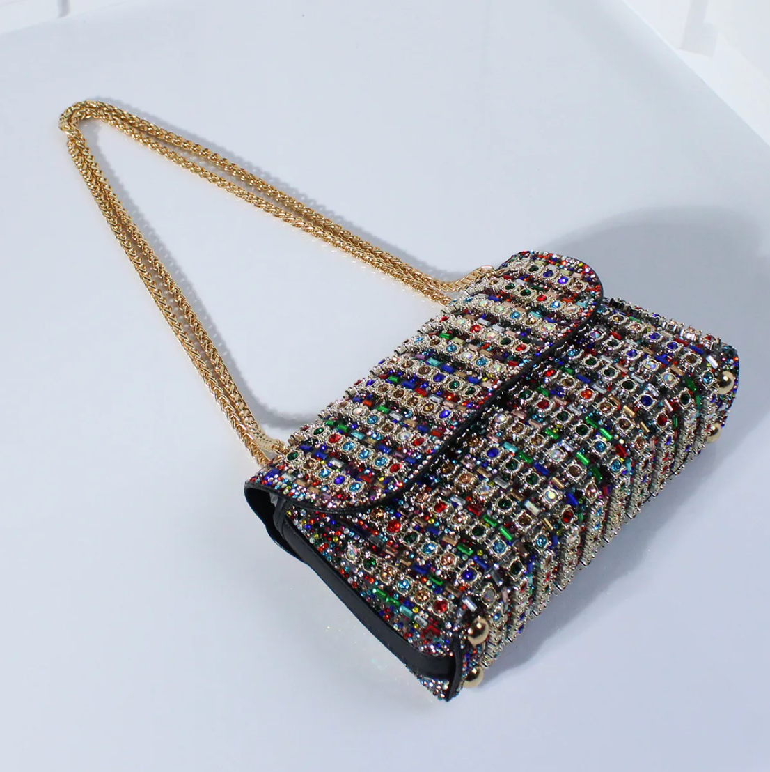 EVELYN | Diamond Clutch Bag