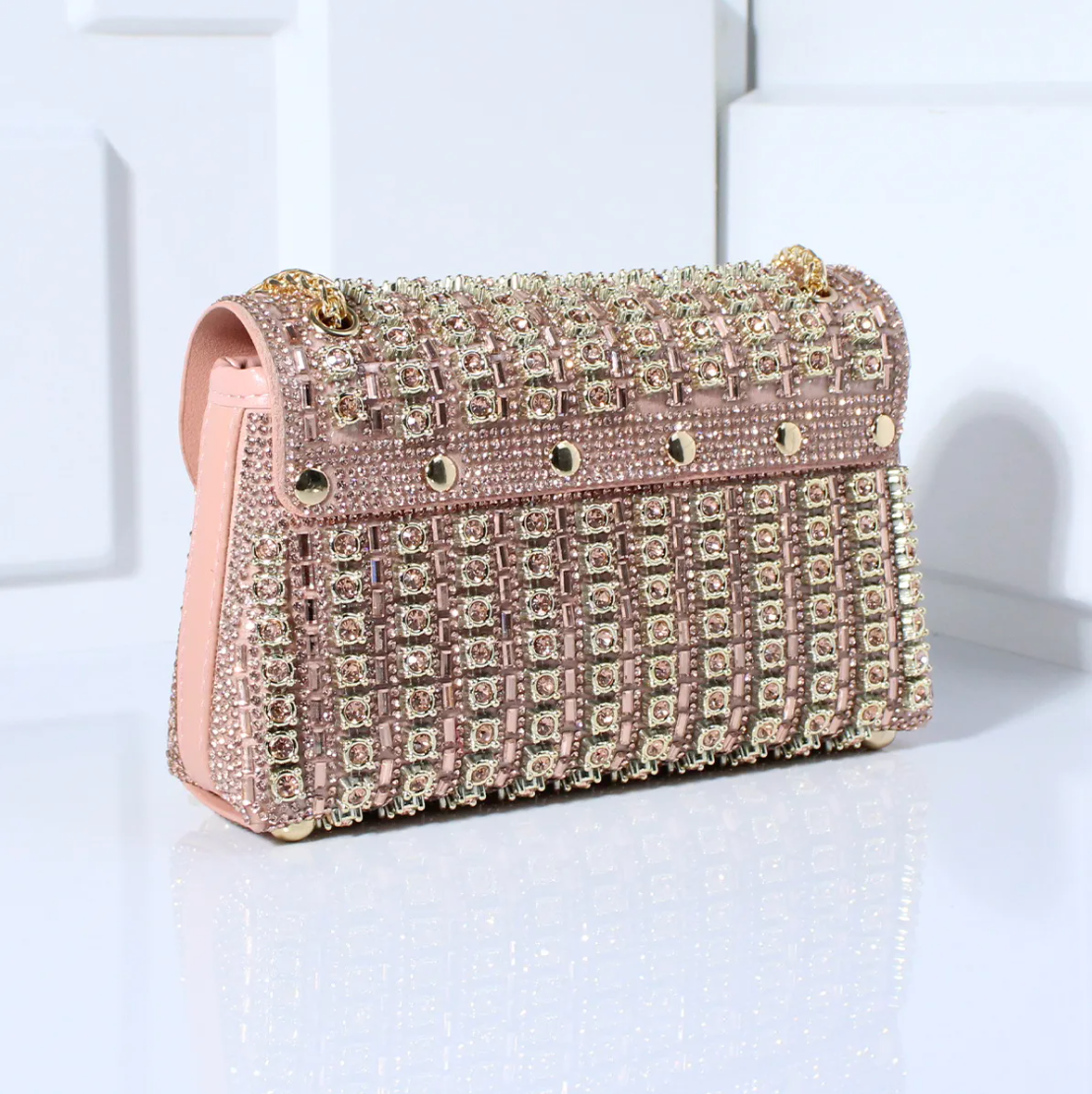 EVELYN | Diamond Clutch Bag