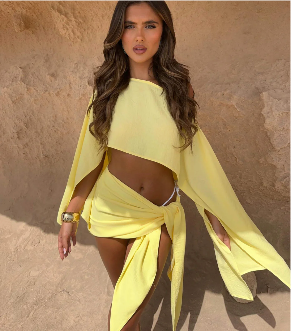 MONICA | Linnen Sarong Set - Luchtig, Elegant & Zomers!