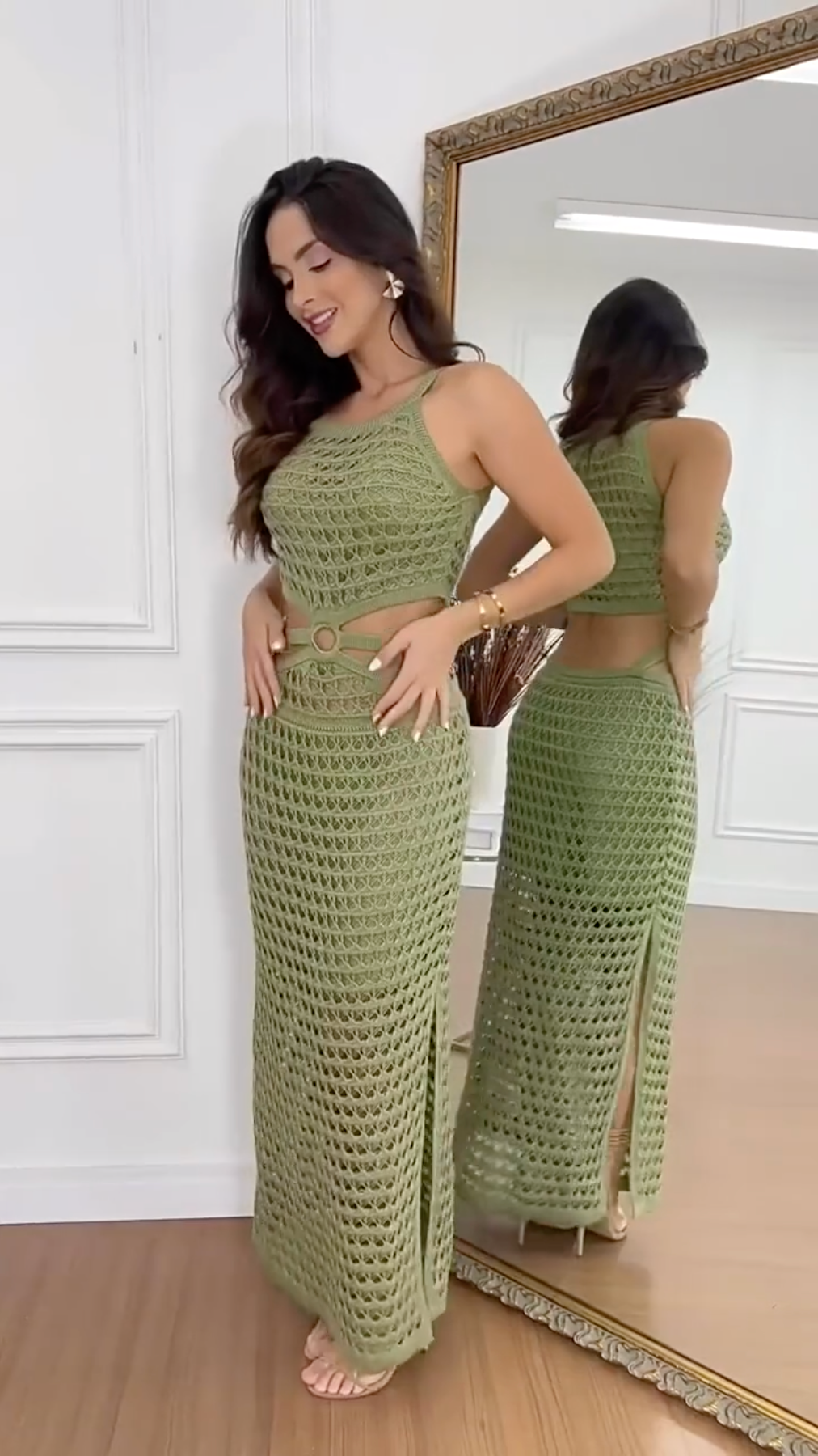 TYLA | Sunset Cut-Out Dress – Elegant, Luchtig & Comfortabel