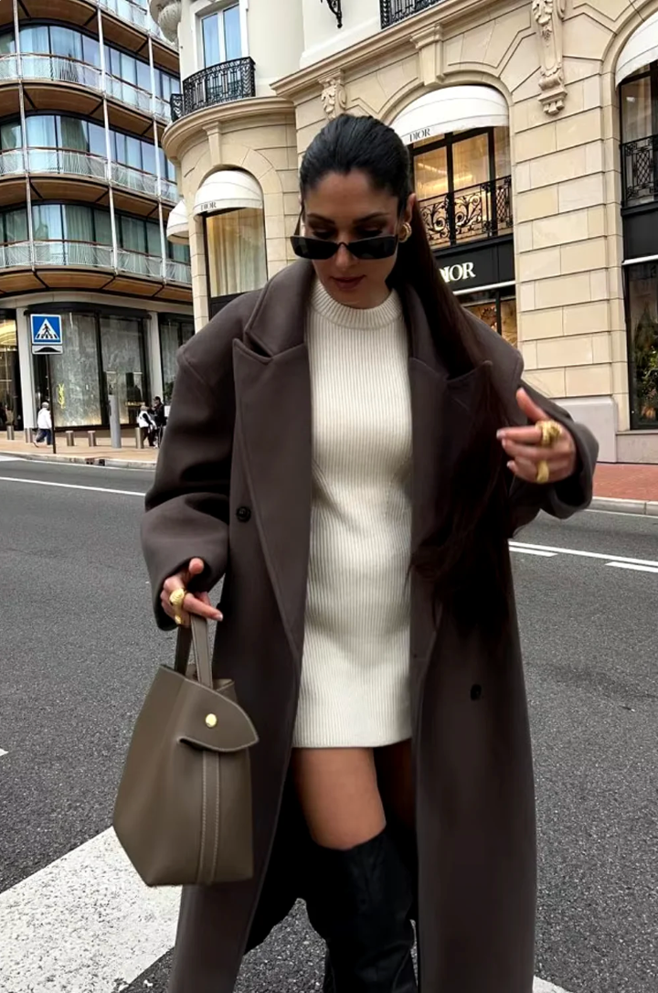 Oversized Mantel Jas Voor Dames – Elegant, Warm & Perfect Voor De Herfst