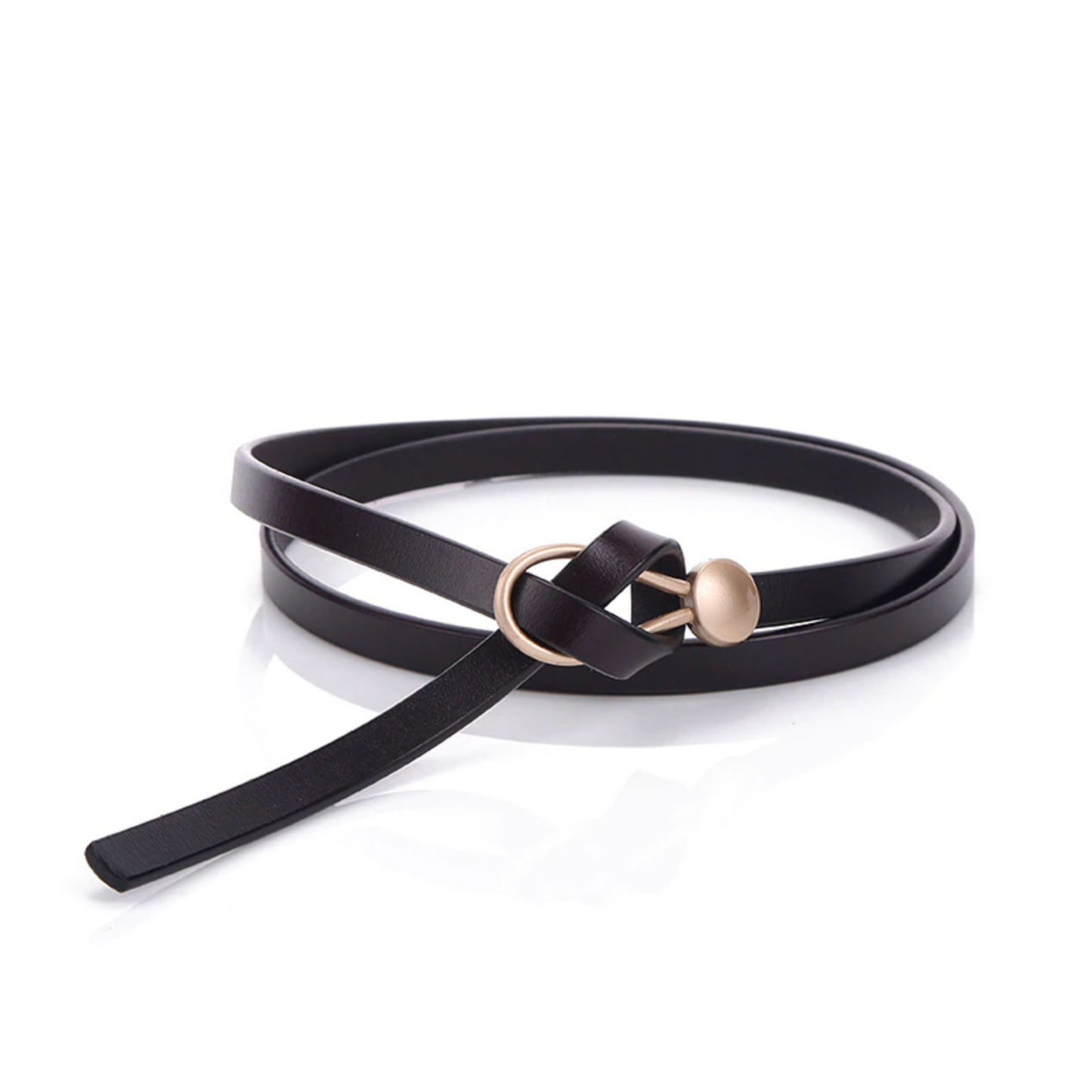 MAE | Elegante Leren Damesriem Met Unieke Design – Tijdloos, Verfijnd & Perfect Voor Elke Gelegenheid
