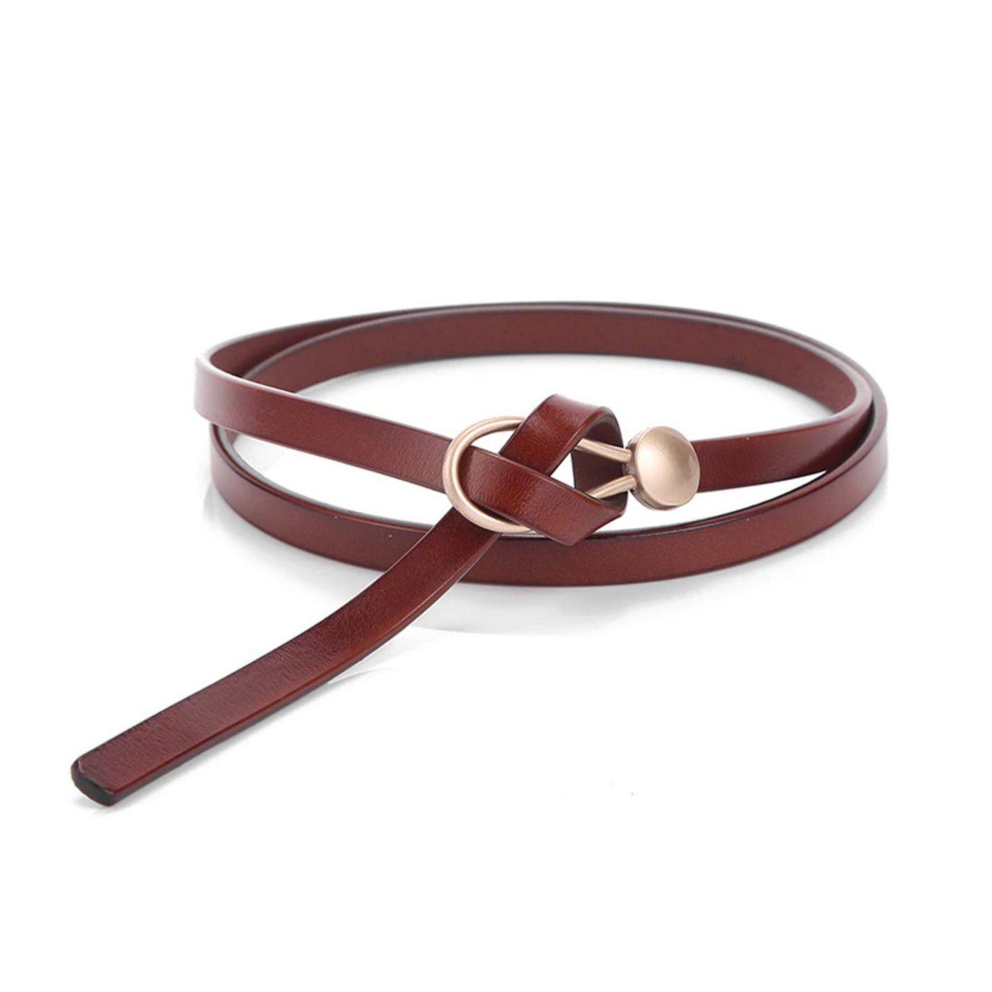 MAE | Elegante Leren Damesriem Met Unieke Design – Tijdloos, Verfijnd & Perfect Voor Elke Gelegenheid
