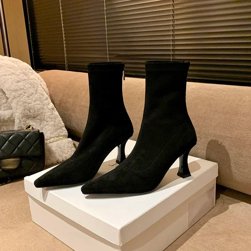 ROMEE | Slanke Stijlvolle Dames Enkellaarzen - Chic & Comfortabel