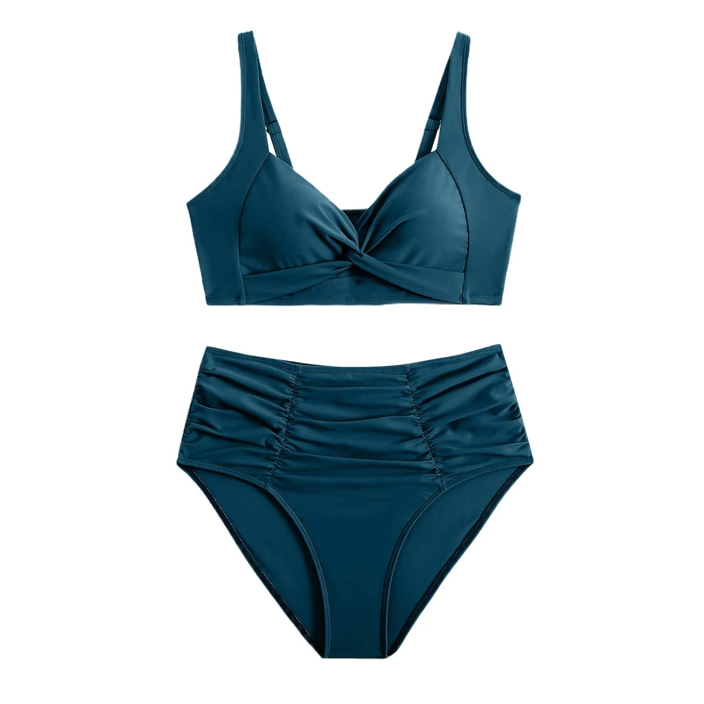 LANA | Flatterende High Waist Bikini – Corrigerend, Comfortabel & Elegant Voor Elke Vrouw
