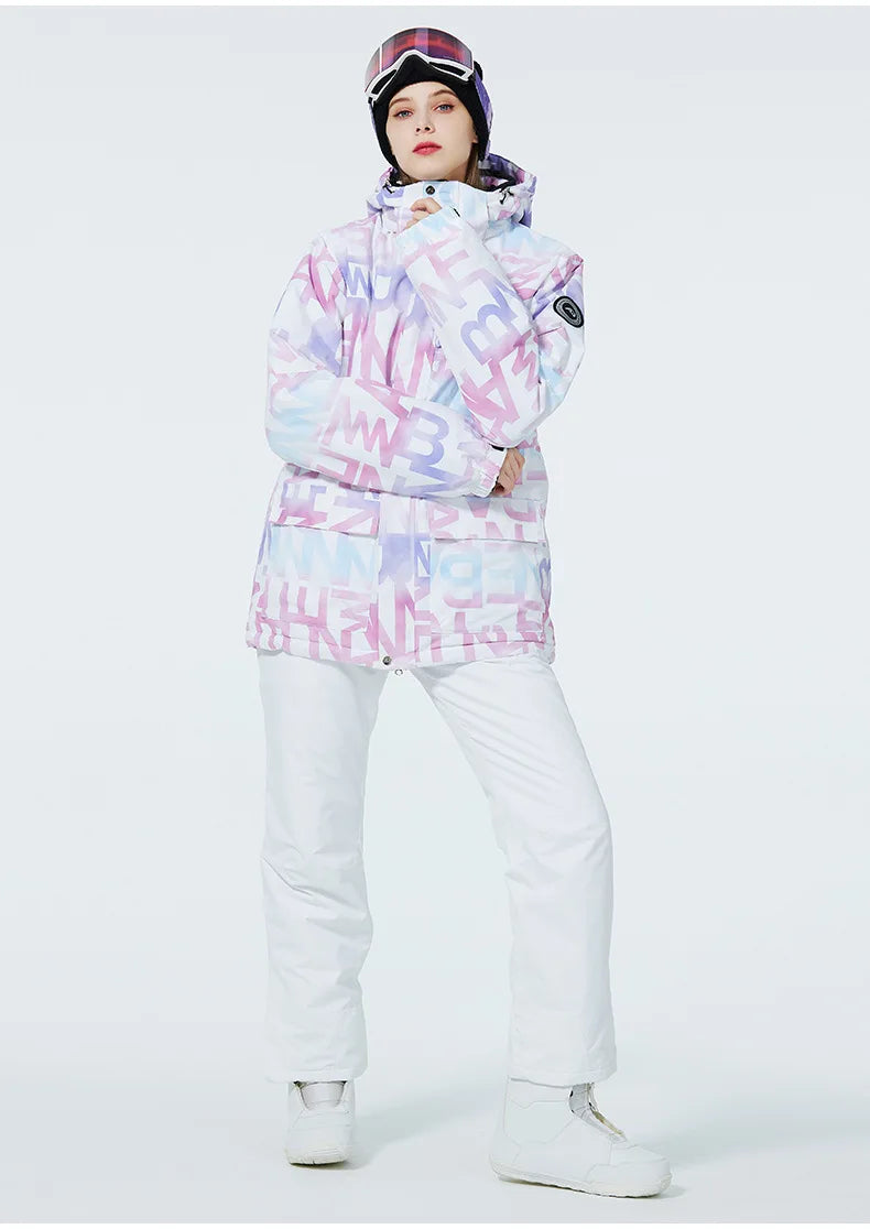 Wind & Waterdichte Ski Jas & Broek Set Voor Dames – Warm, Functioneel & Perfect Voor De Wintersport
