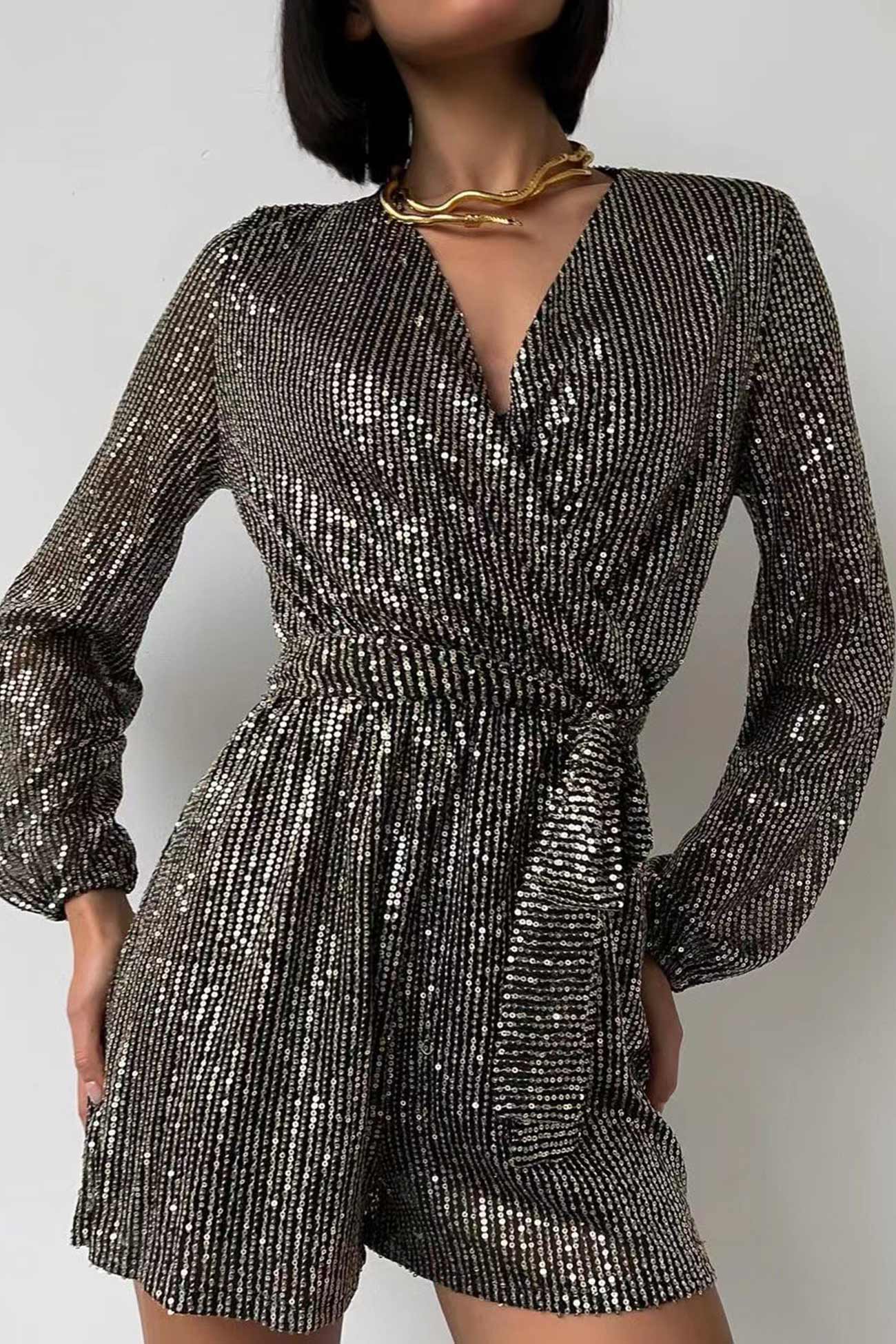 VONNE | Glitter Avond Jumpsuit Voor Dames - Verleidelijk, Stijlvol & Zelfverzekerd