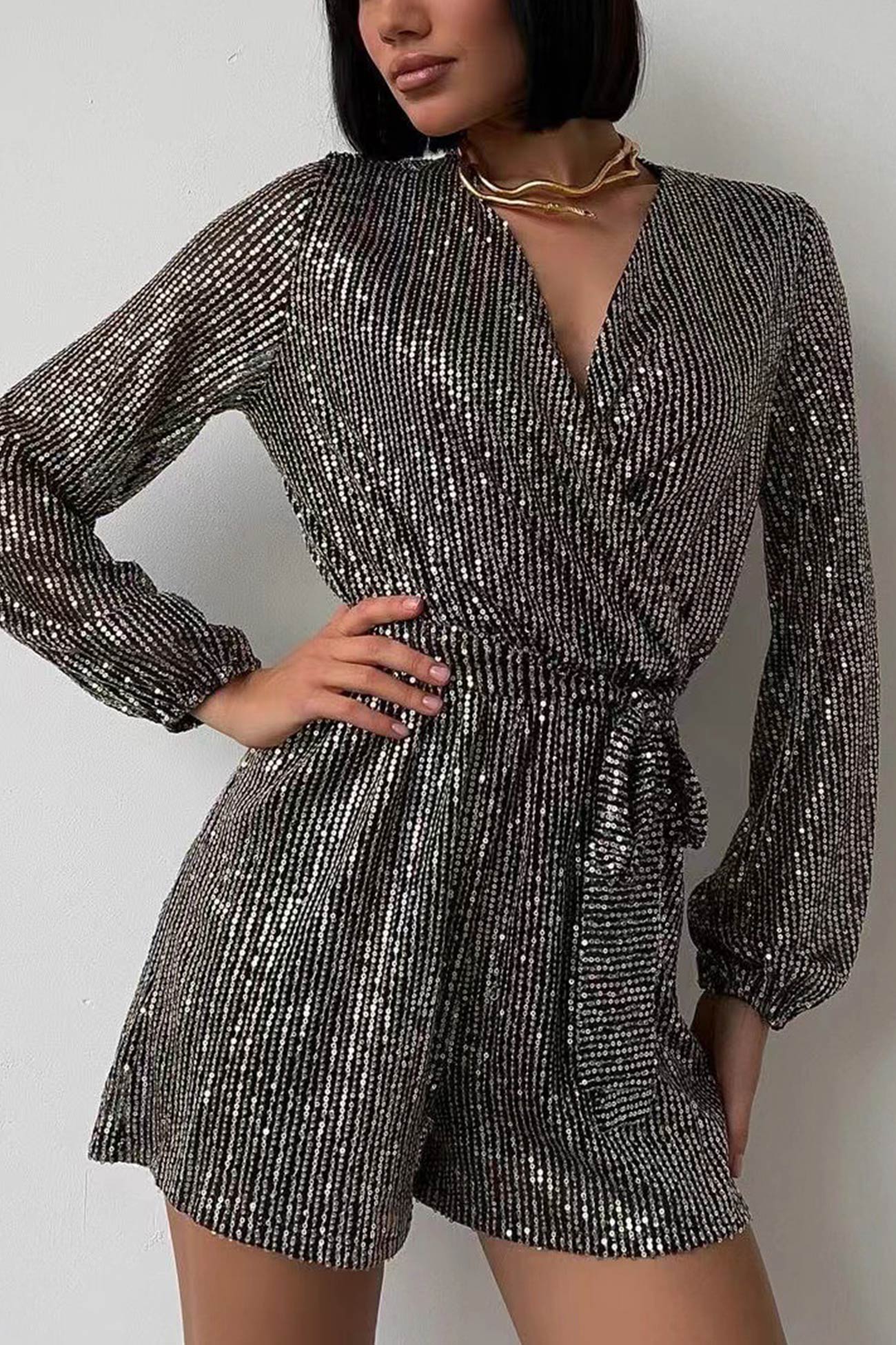 VONNE | Glitter Avond Jumpsuit Voor Dames - Verleidelijk, Stijlvol & Zelfverzekerd