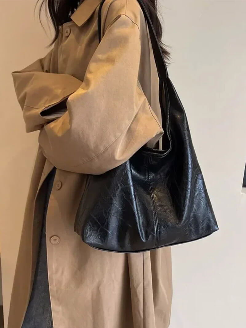 CELINE | Leren Schoudertas Voor Dames Met Herfst Kleuren – Luxe, Duurzaam & Veelzijdig