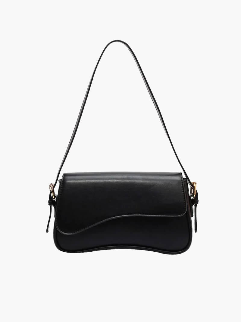 JANITA | Dames Schouder Tas Met strak & Golvend Design - Veelzijdig, Luxe & Modieus