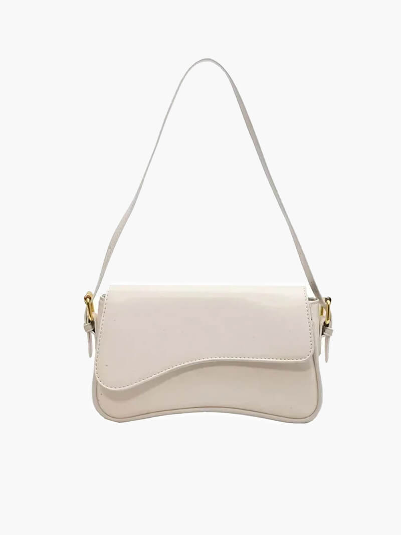 JANITA | Dames Schouder Tas Met strak & Golvend Design - Veelzijdig, Luxe & Modieus