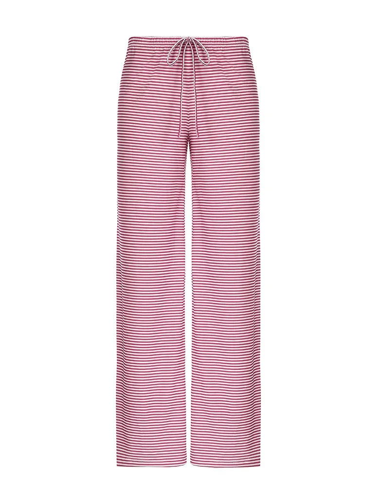 NELLE | Gestreepte Lounge Broek Voor Dames - Comfortabel, Casual & Stijlvol