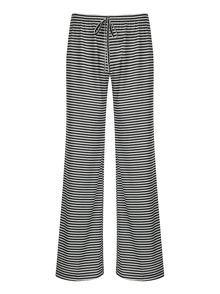 NELLE | Gestreepte Lounge Broek Voor Dames - Comfortabel, Casual & Stijlvol