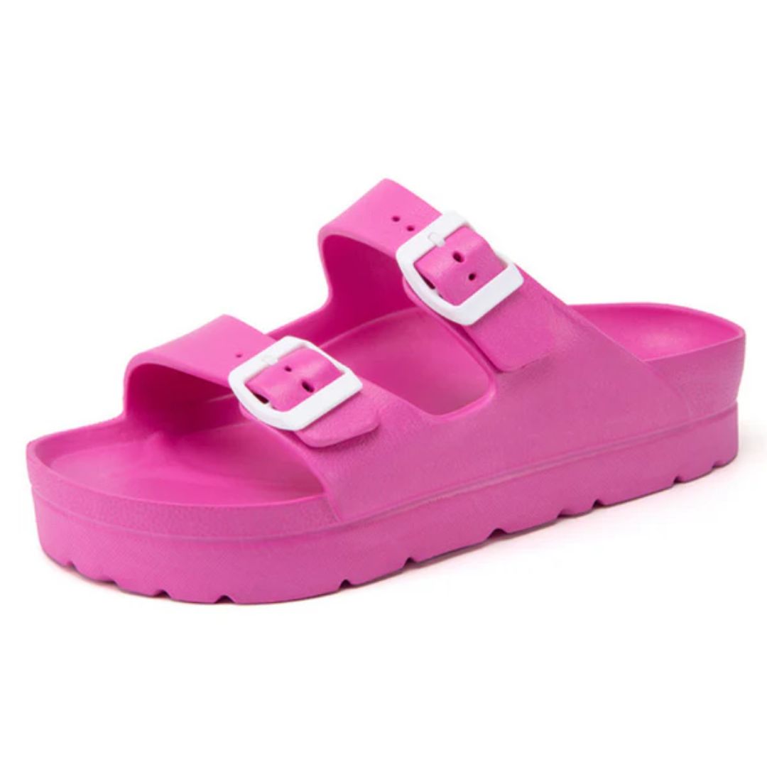 NOUR | Dames Lichtgewicht Strand Sandalen Met Gespen