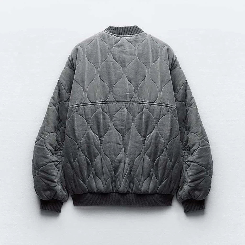 SENNA | Gewatteerde Oversized Tussenjas Voor Dames – Warm, Trendy & Perfect Voor Koele Dagen