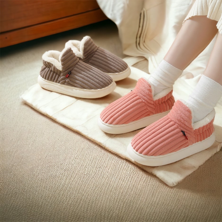 Heerlijke Warme Pantoffels – Gevoerd Met Zachte Vacht Voor Ultiem Comfort
