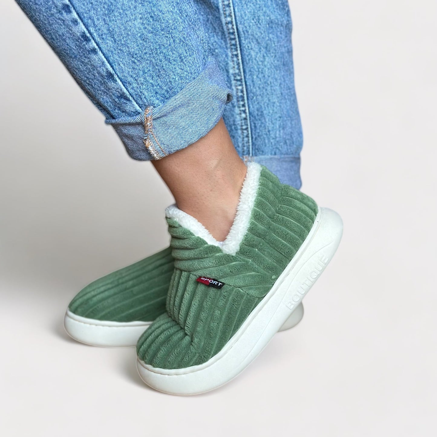 Heerlijke Warme Pantoffels – Gevoerd Met Zachte Vacht Voor Ultiem Comfort