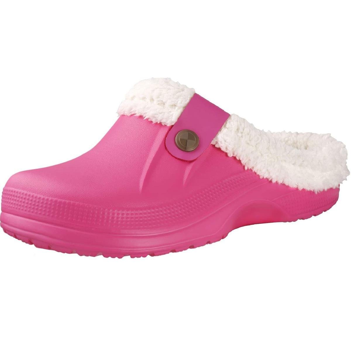 Warme Waterdichte Winterklompen – Comfortabel, Fluffy & Perfect voor Binnen en Buiten