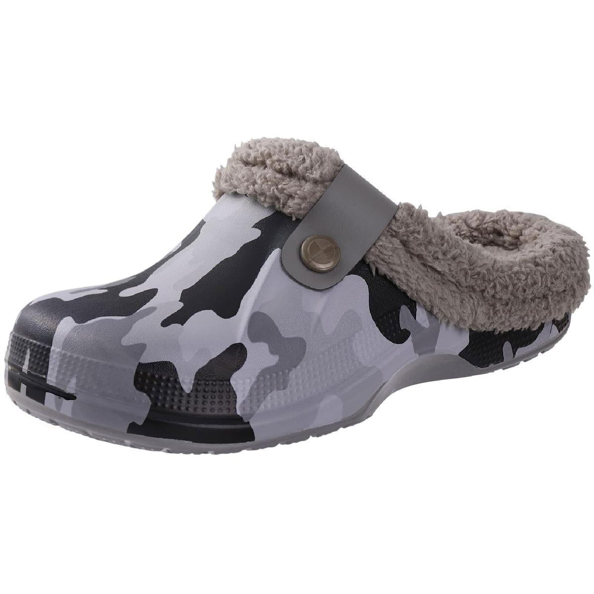 Warme Waterdichte Winterklompen – Comfortabel, Fluffy & Perfect voor Binnen en Buiten