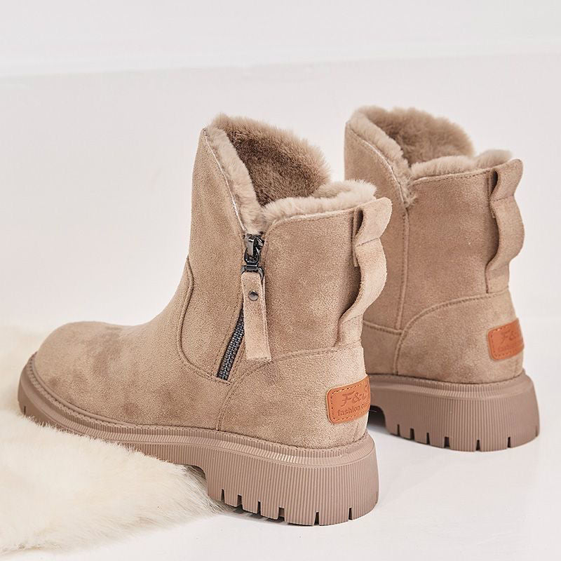 LYNA | Warme Waterdichte Winterboots voor Dames met Bontvoering en Antislipzool