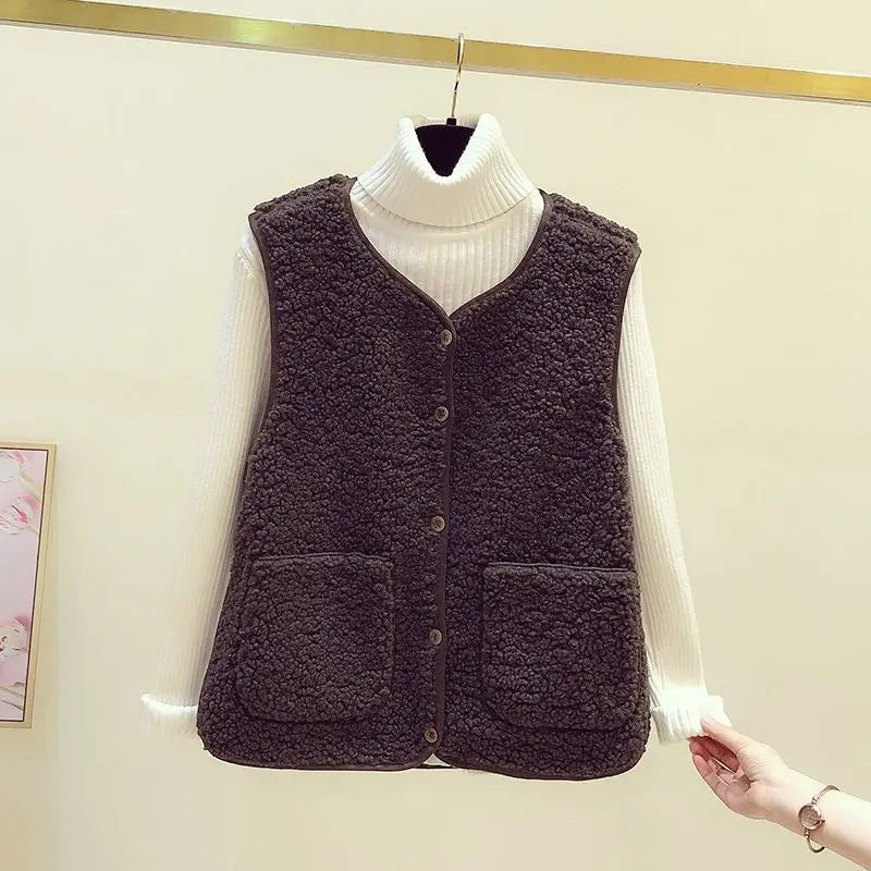 BENTE | Dames Teddy Gilet Bodywarmer - Comfortabel & Stijlvol