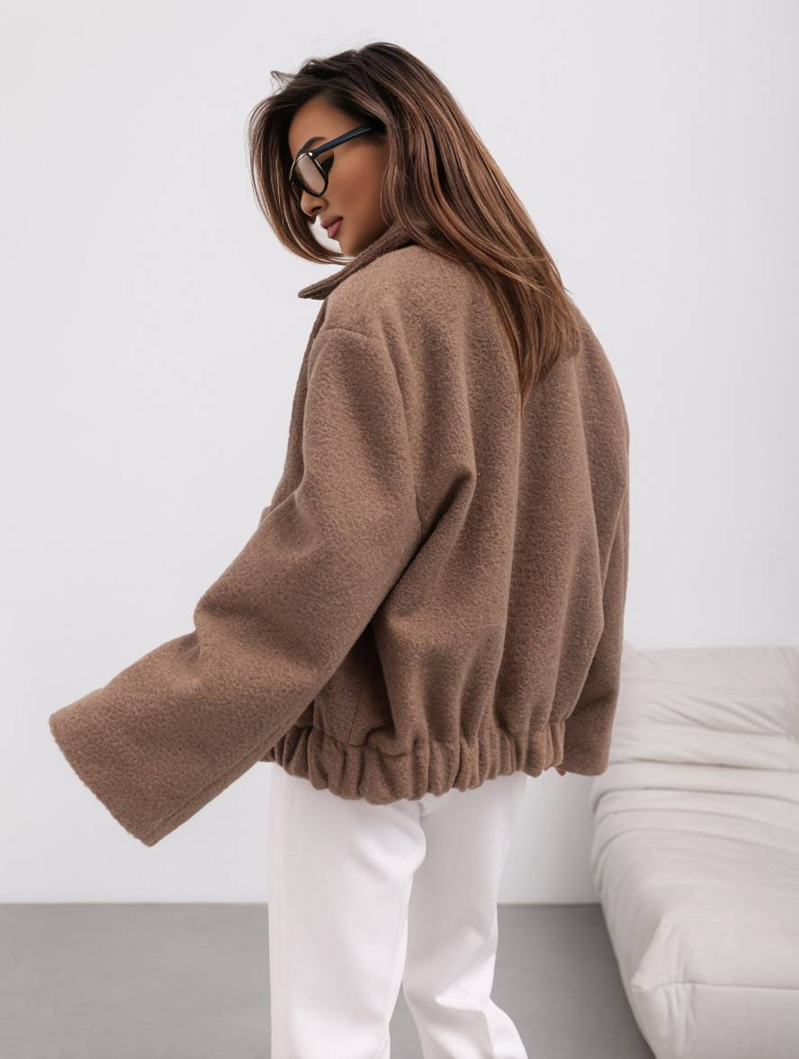 Dames Casual Teddy Jas | Warme, Luxueuze Must-Have voor de Winter
