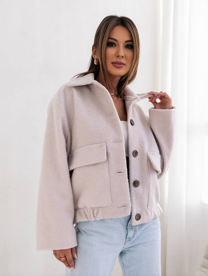 Dames Casual Teddy Jas | Warme, Luxueuze Must-Have voor de Winter